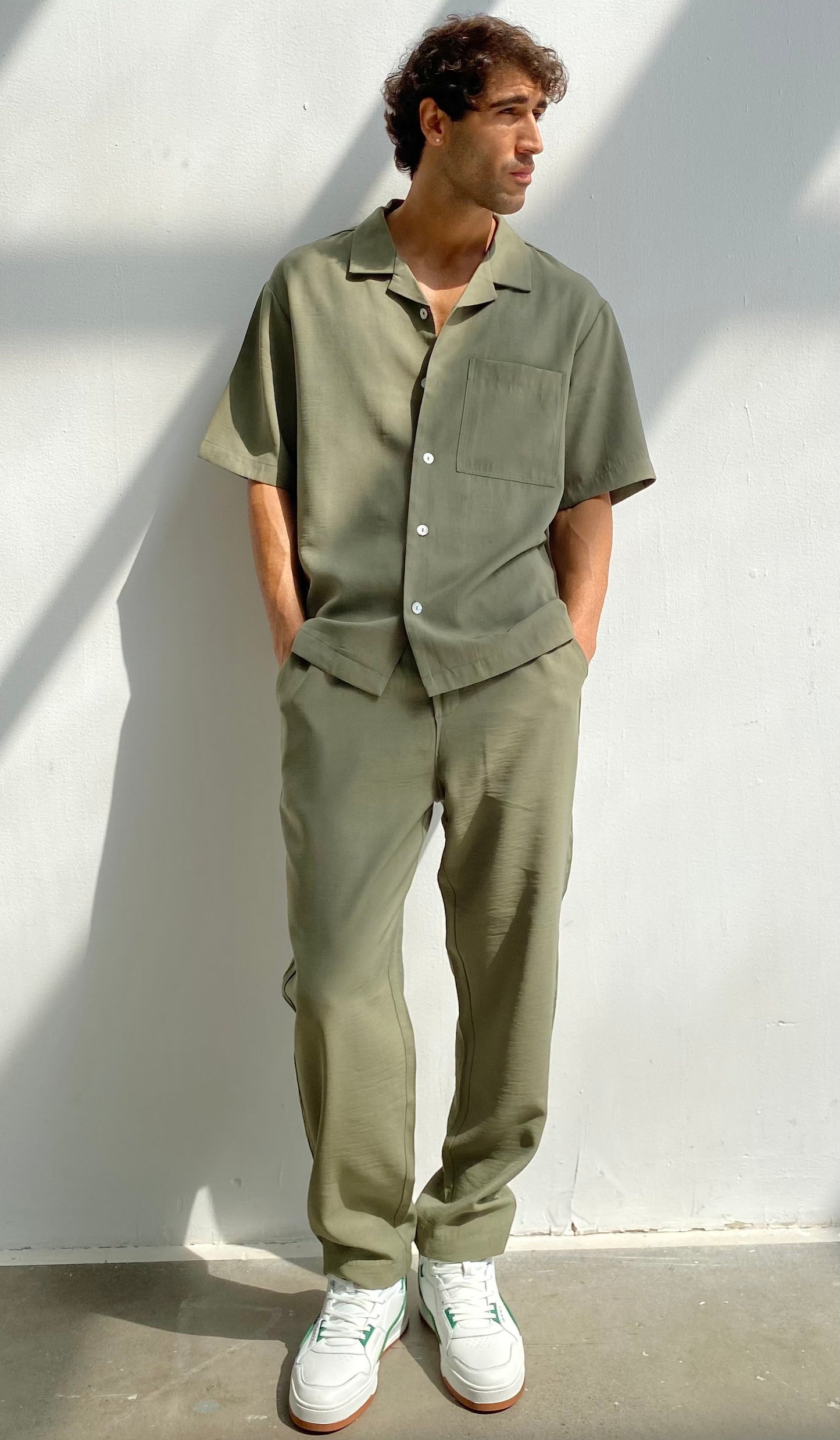 Men Lounge Wear Set - Shirt & Pants